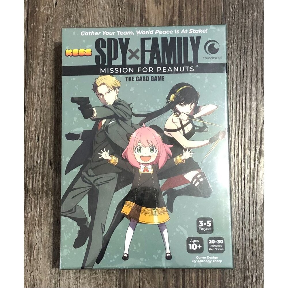 KESS ‘Spy X Family: Mission for Peanuts’ Board Game New & Sealed